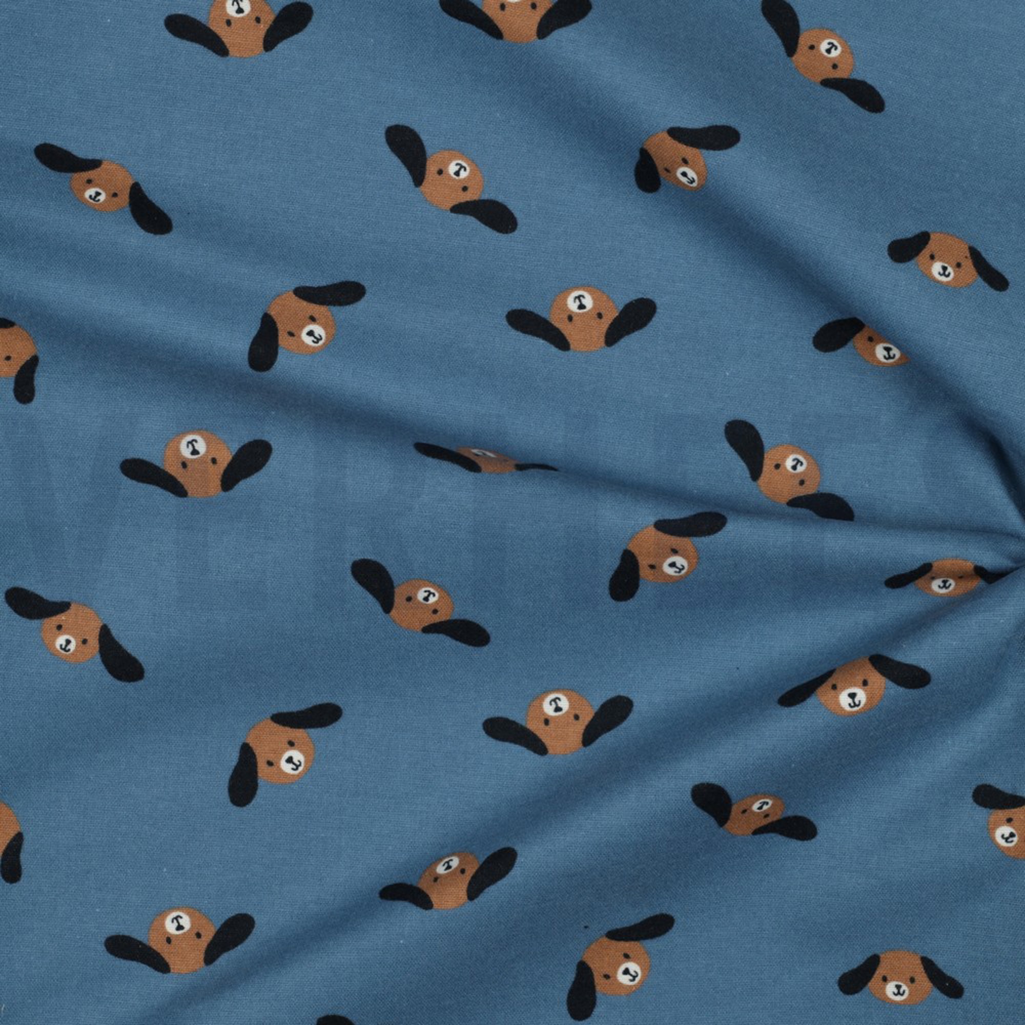 FLANNEL DOGS BLUE SHADOW (high resolution) #2