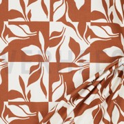 CANVAS ABSTRACT LEAVES HAZEL (thumbnail) #2