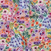 JERSEY DIGITAL FLOWERS MULTICOLOUR (thumbnail) #2