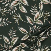 CANVAS LEAVES DARK GREEN (thumbnail) #2