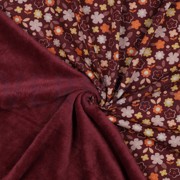 PURRING FUR FLOWERS AUBERGINE (thumbnail) #2