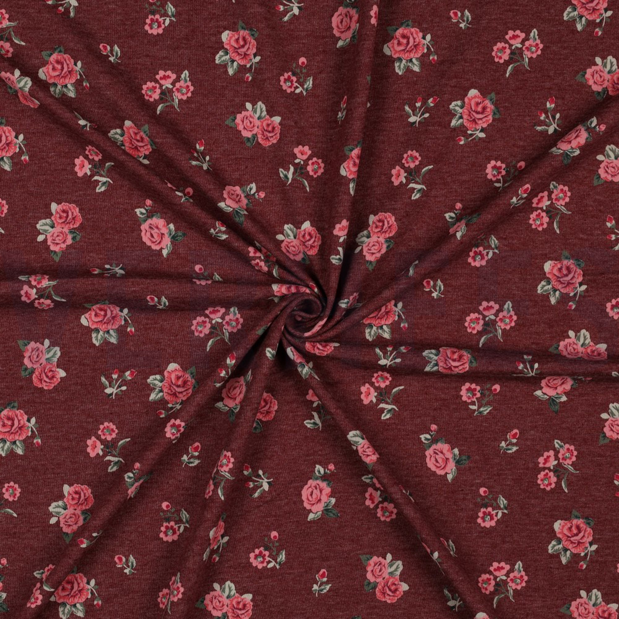 JERSEY MELANGE FLOWERS BERRY MELANGE (high resolution) #2