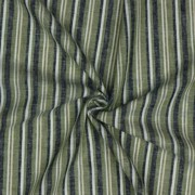 LINEN YARN DYED STRIPE RUST (thumbnail) #2