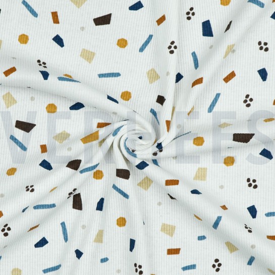 RIPPJERSEY PUNKTE WEISS #7