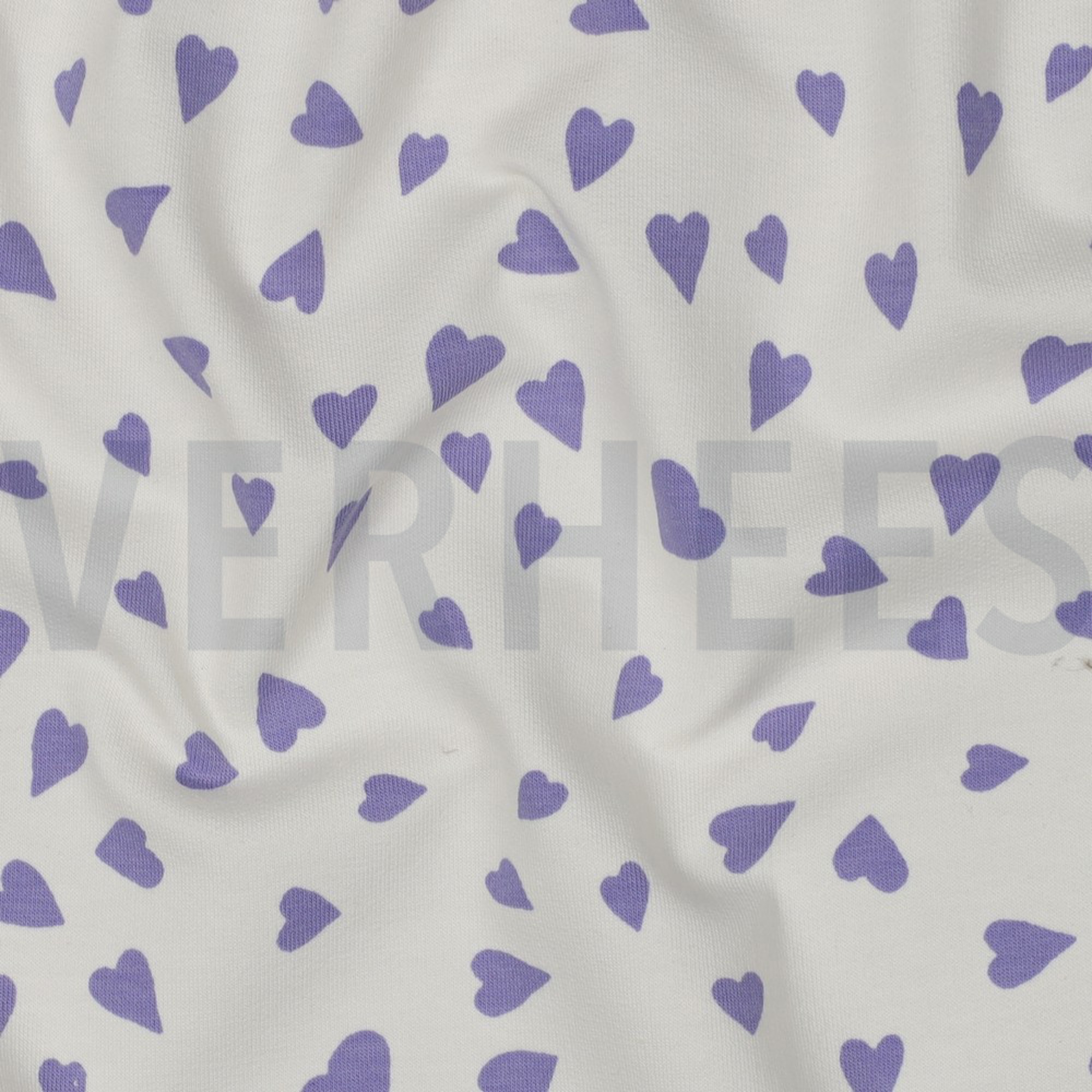 FRENCH TERRY DOGS AND HEARTS OFF-WHITE (high resolution) #2