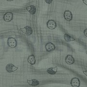 DOUBLE GAUZE HEDGEHOG NILE (thumbnail) #2