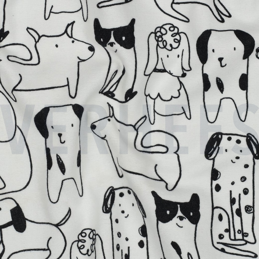 FLANNEL DOGS OFF-WHITE #2