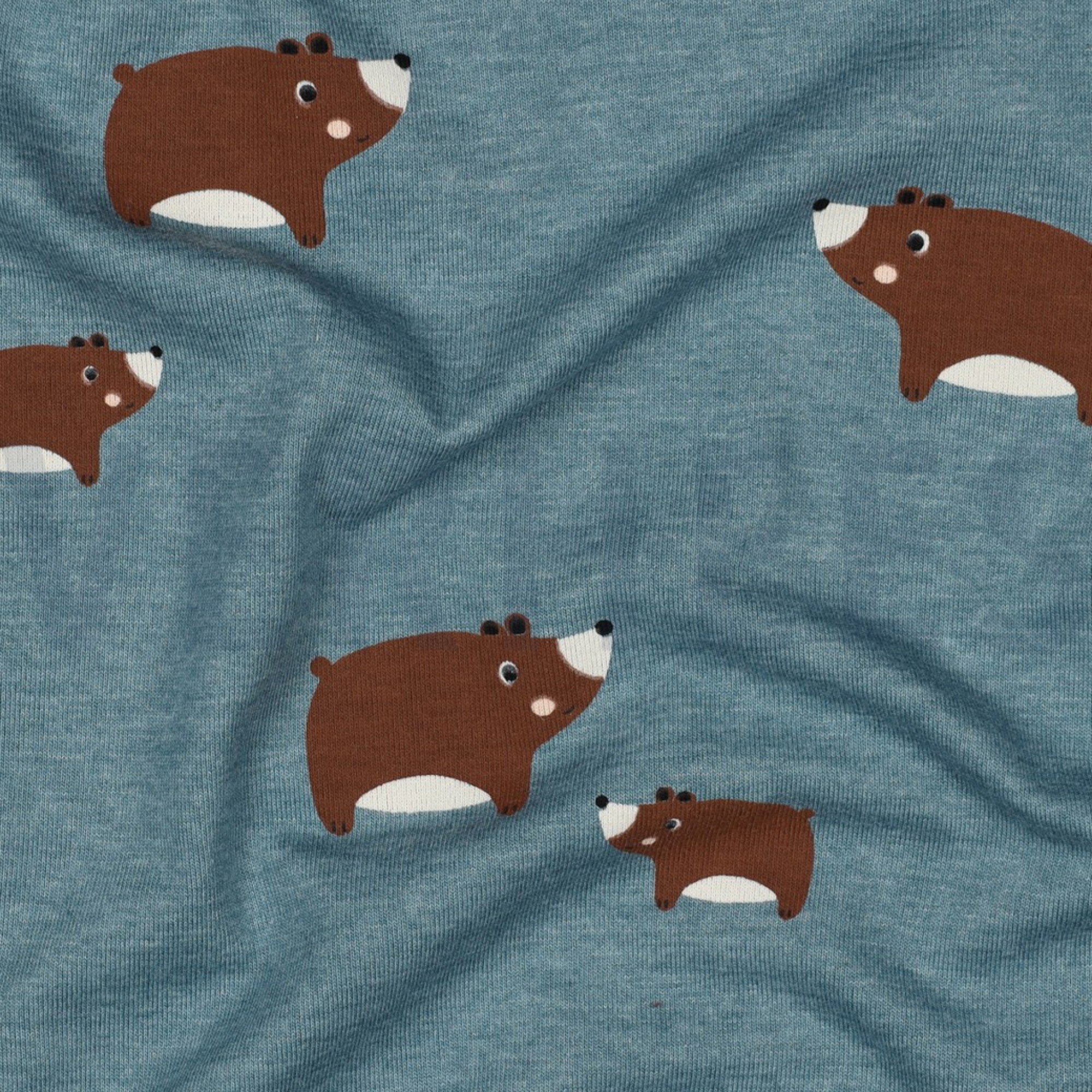 JERSEY MELANGE BEARS SMOKE BLUE (high resolution) #2