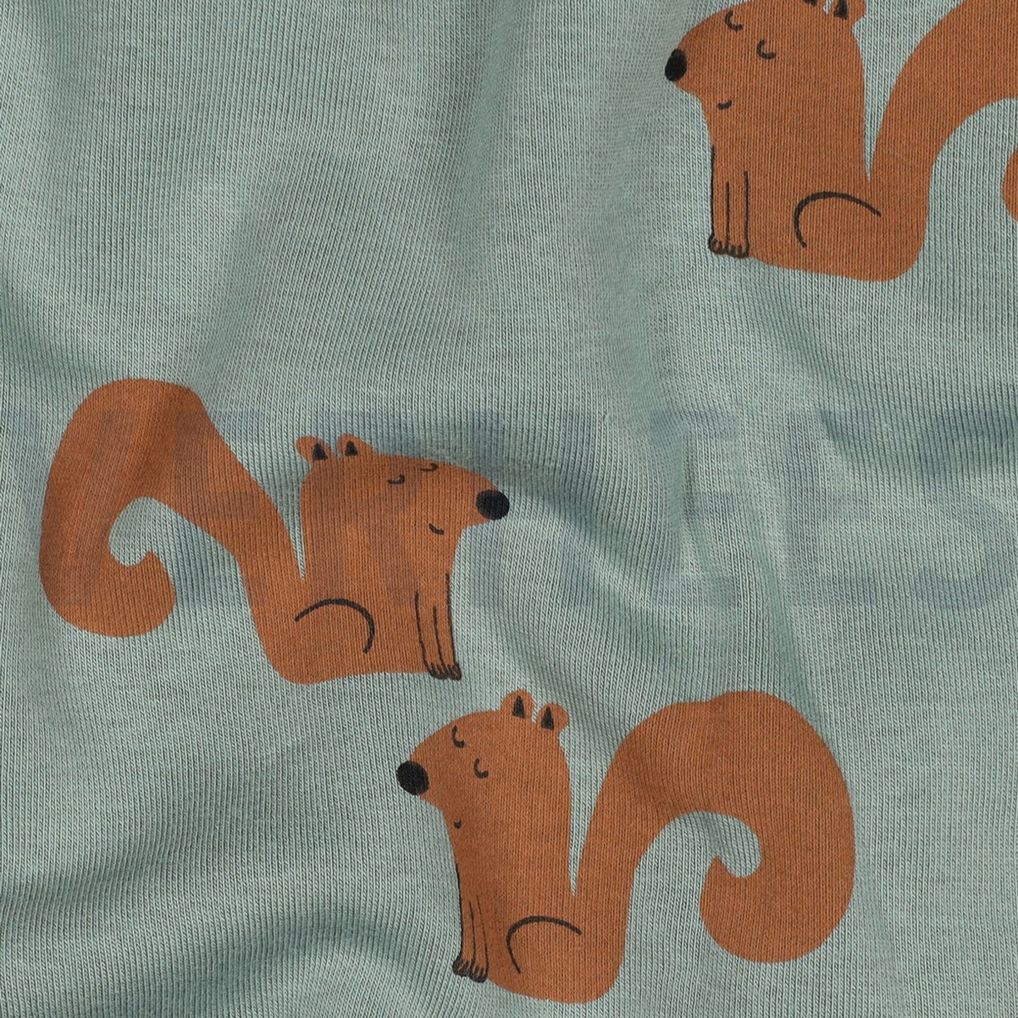 JOGGING SQUIRRELS OLD GREEN (high resolution) #2