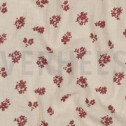 DOUBLE GAUZE DOBBY FLOWERS PEACH (thumbnail) #2