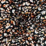 VISCOSE DOBBY DIGITAL ANIMAL SKIN BLACK (thumbnail) #2