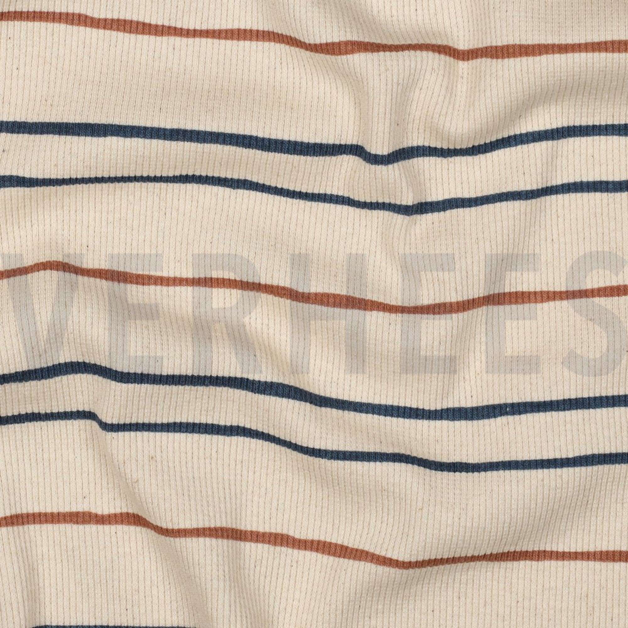 RIB JERSEY GOTS NATURAL STRIPES NATURAL (high resolution) #2