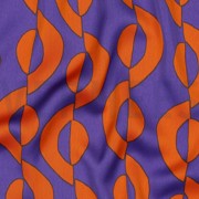 ROYAL MICRO SATIN GEOMETRIC PURPLE (thumbnail) #2