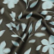 ROYAL MICRO SATIN DIGITAL FLOWERS ARMY GREEN (thumbnail) #2