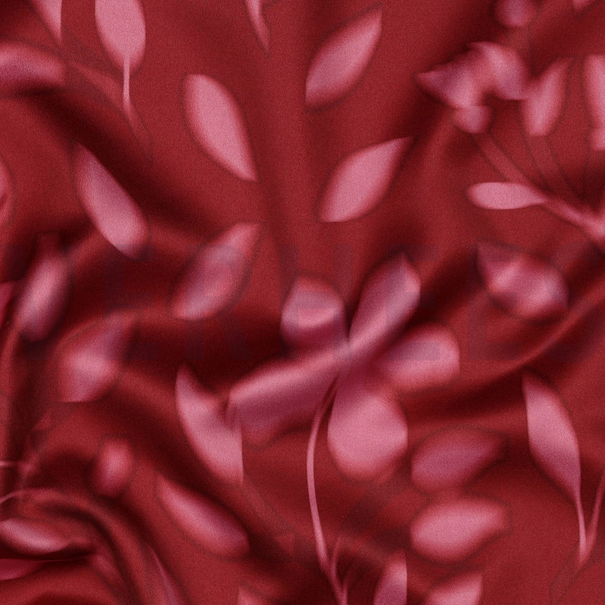 ROYAL MICRO SATIN DIGITAL FLOWERS RED (high resolution) #2