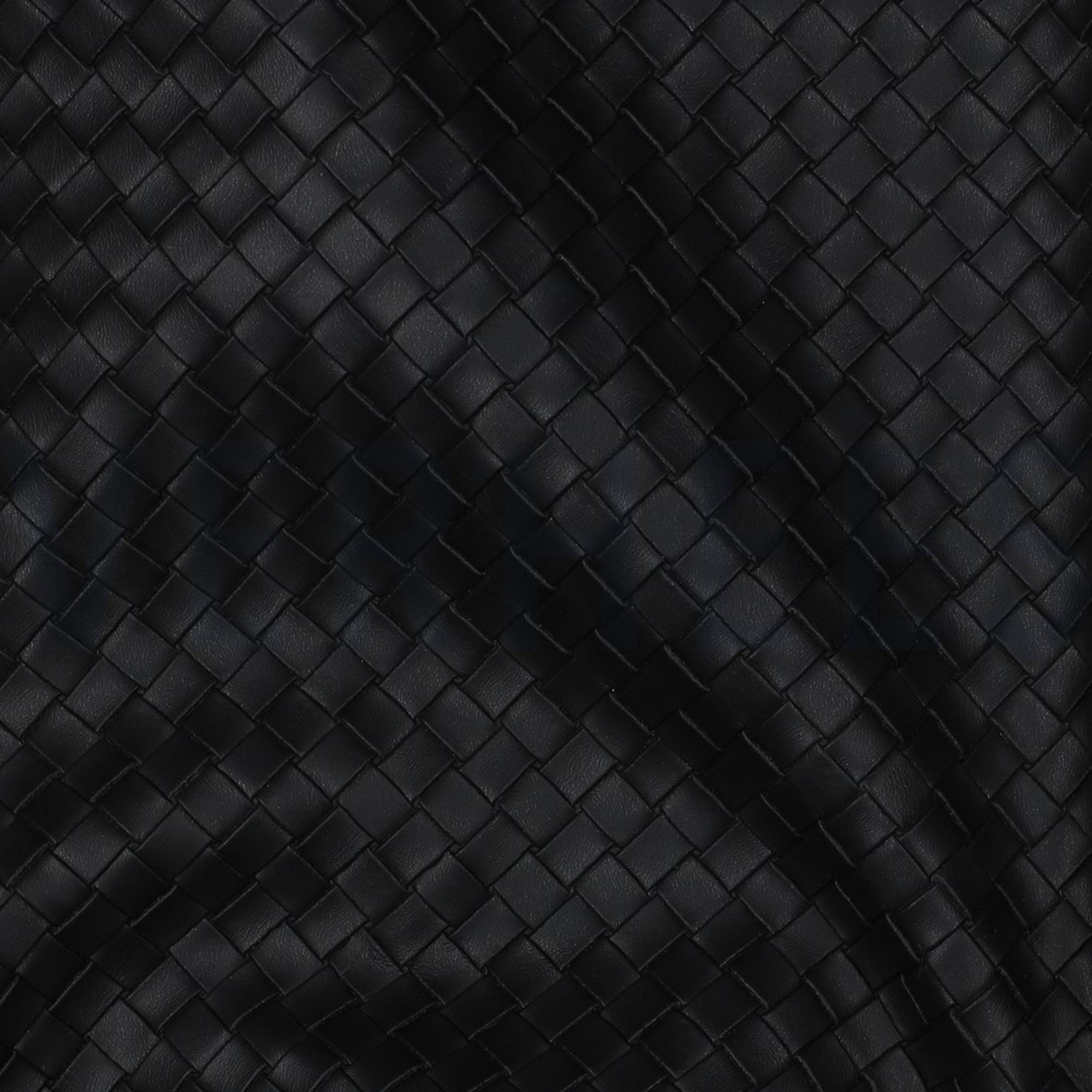 FAUX LEATHER WOVEN BLACK (high resolution) #2