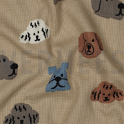 WAFFLE JERSEY DOGS LIGHT BROWN (thumbnail) #2