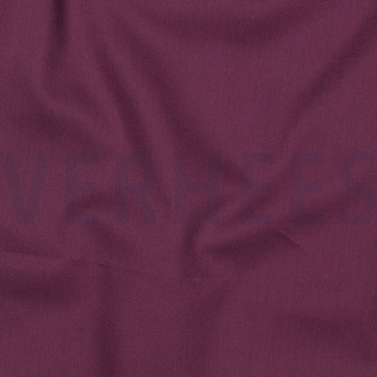 COTTON VISCOSE AUBERGINE #7