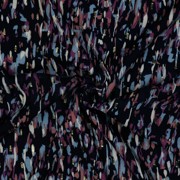 VISCOSE LUREX ABSTRACT NAVY (thumbnail) #2