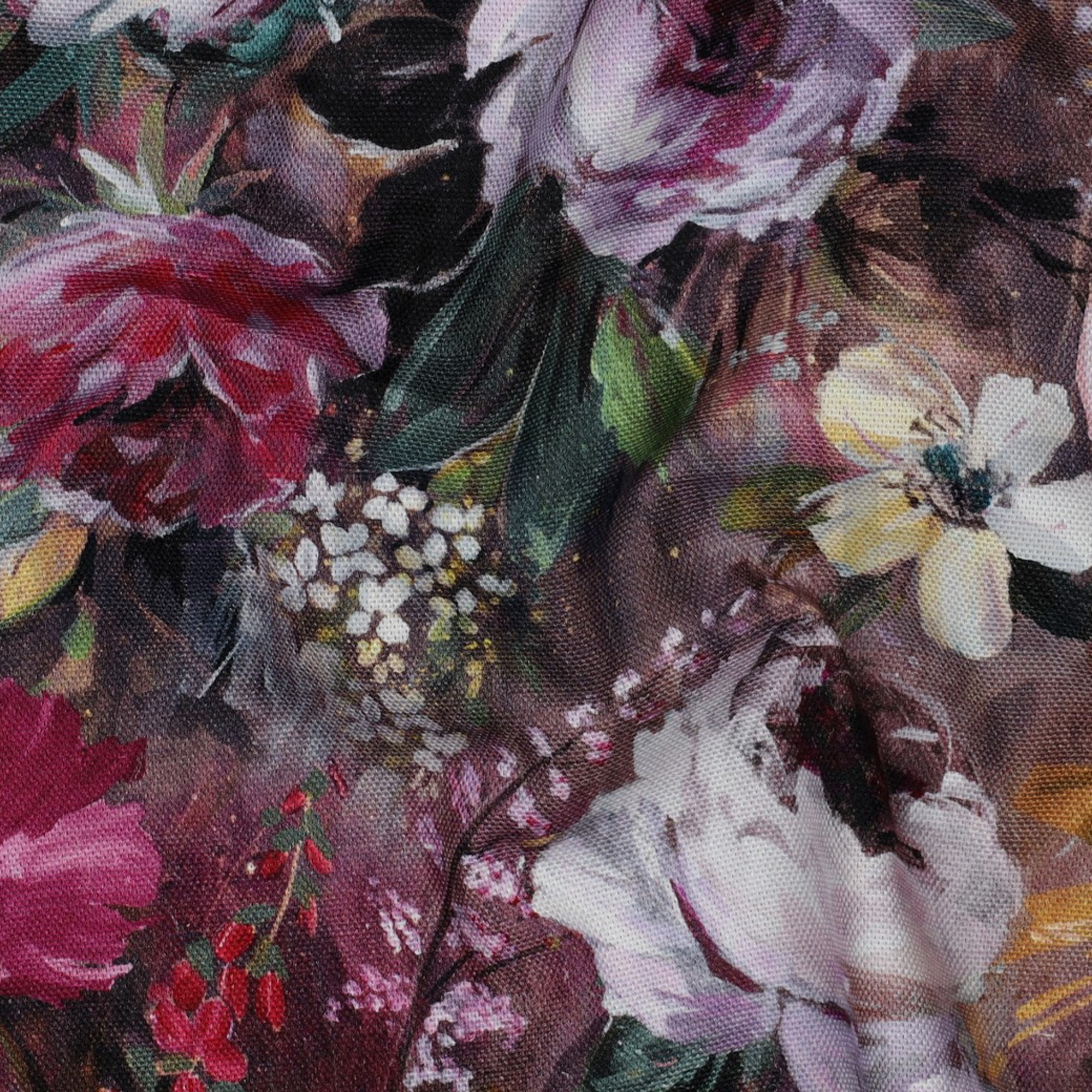 CANVAS DIGITAL FLOWERS MAUVE (high resolution) #2