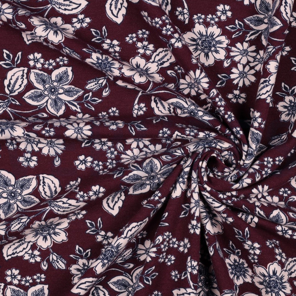 SOFT SWEAT FLOWERS BERRY #2