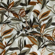 CANVAS LEAVES TAUPE (thumbnail) #2