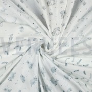 DOUBLE GAUZE GOTS DIGITAL FOREST WHITE (thumbnail) #2