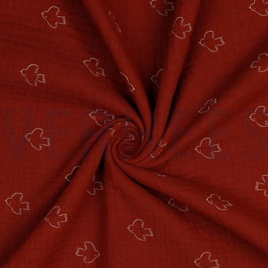 MUSSELIN VÖGEL RUST #7