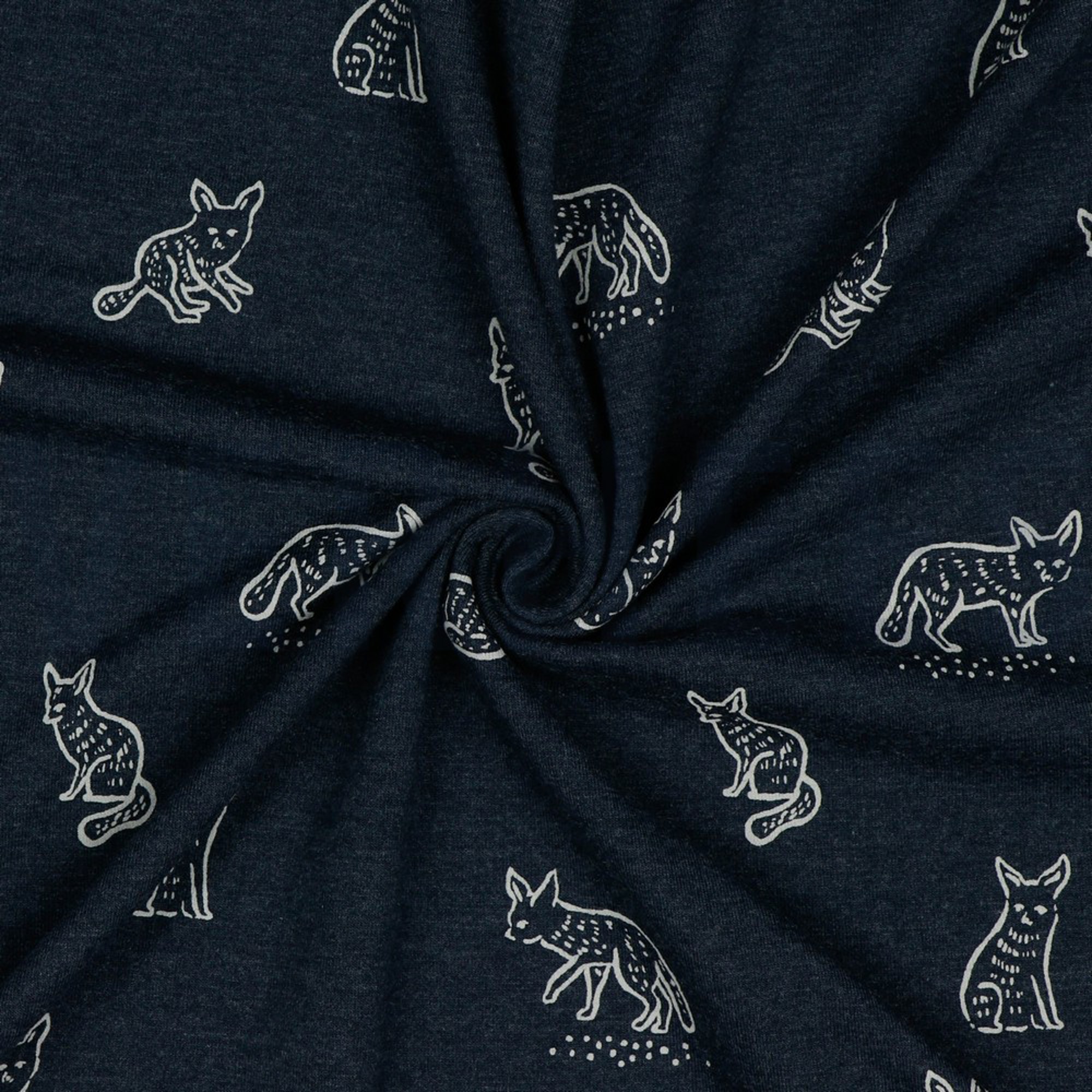 JERSEY MELANGE ANIMAL INDIGO MELANGE (high resolution) #2