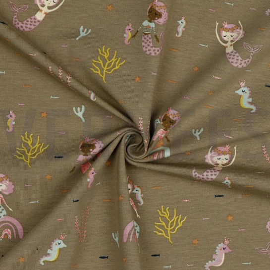 JERSEY GLITTER ZEEMEERMINNEN CAMEL #7
