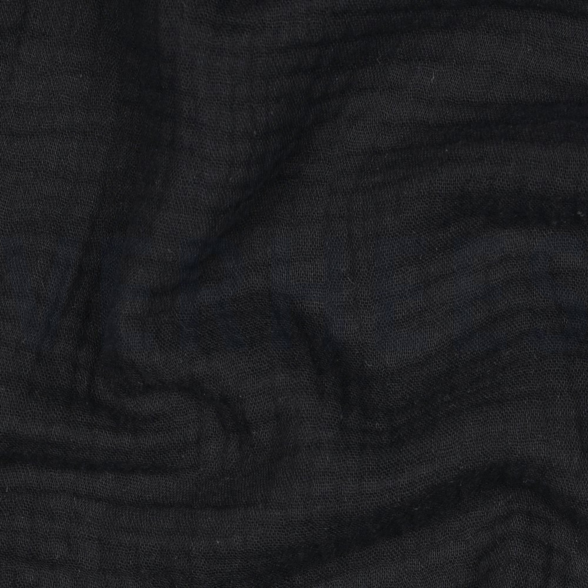 TRIPLE GAUZE GOTS BLACK (high resolution) #2