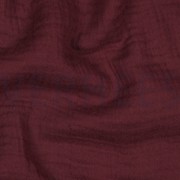 TRIPLE GAUZE GOTS AUBERGINE (thumbnail) #2