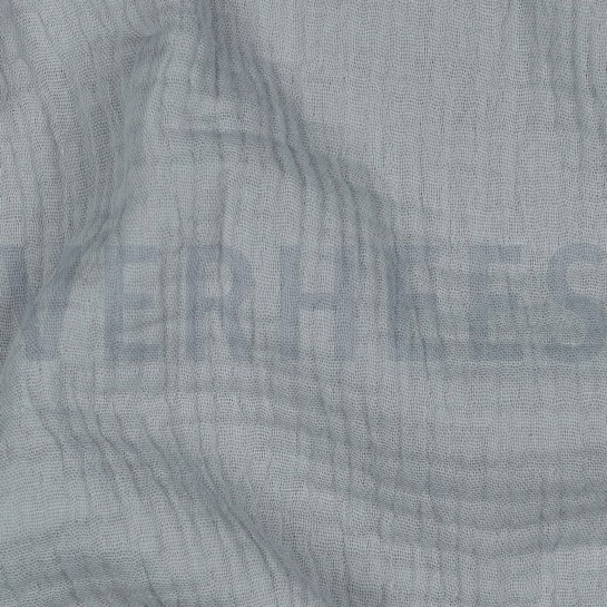 BAUMWOLLE MUSSELIN DREILAGIG GOTS HELLTÜRKIS #7