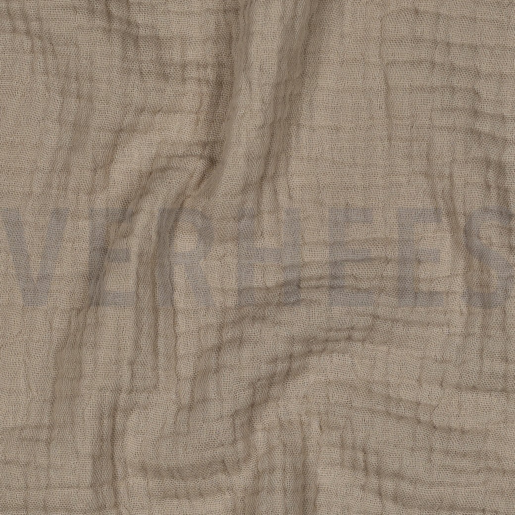 TRIPLE GAUZE GOTS SAND #2