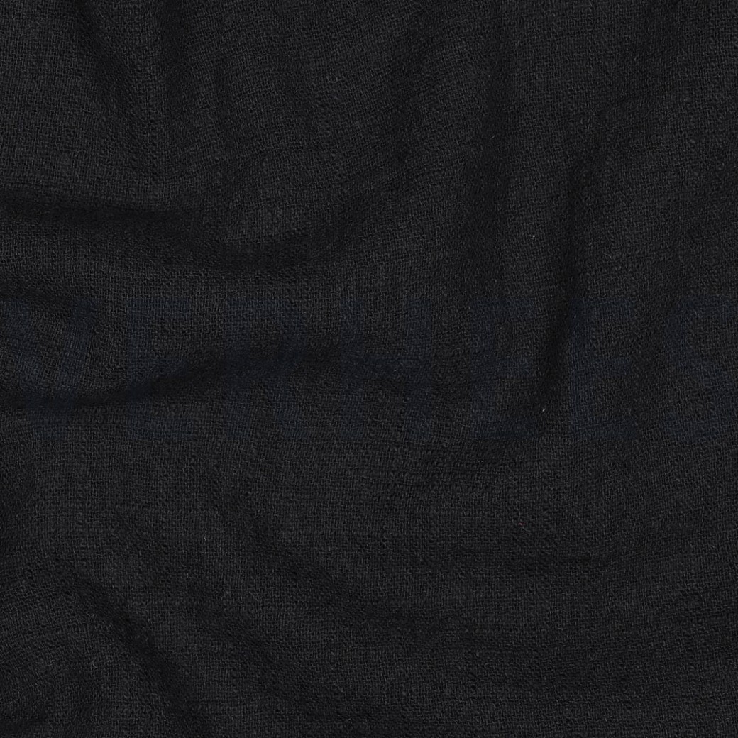 COTTON SLUB WASHED BLACK #2