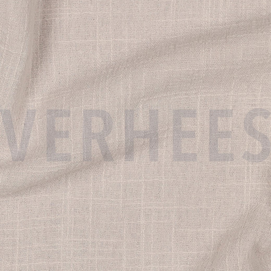 COTTON SLUB WASHED BEIGE #2