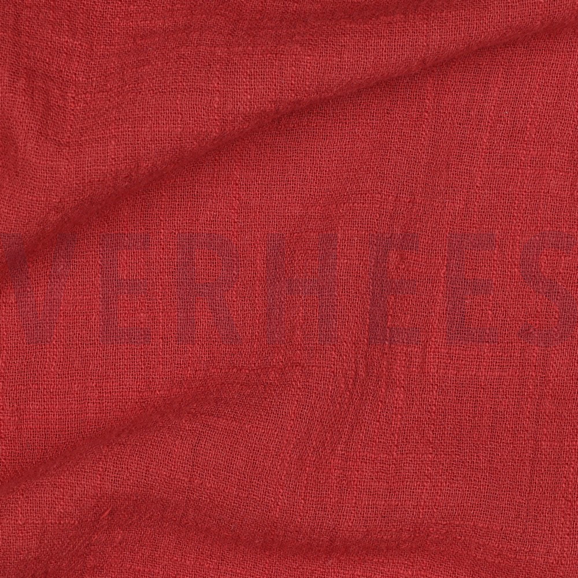 COTTON SLUB WASHED WINE RED (high resolution) #2
