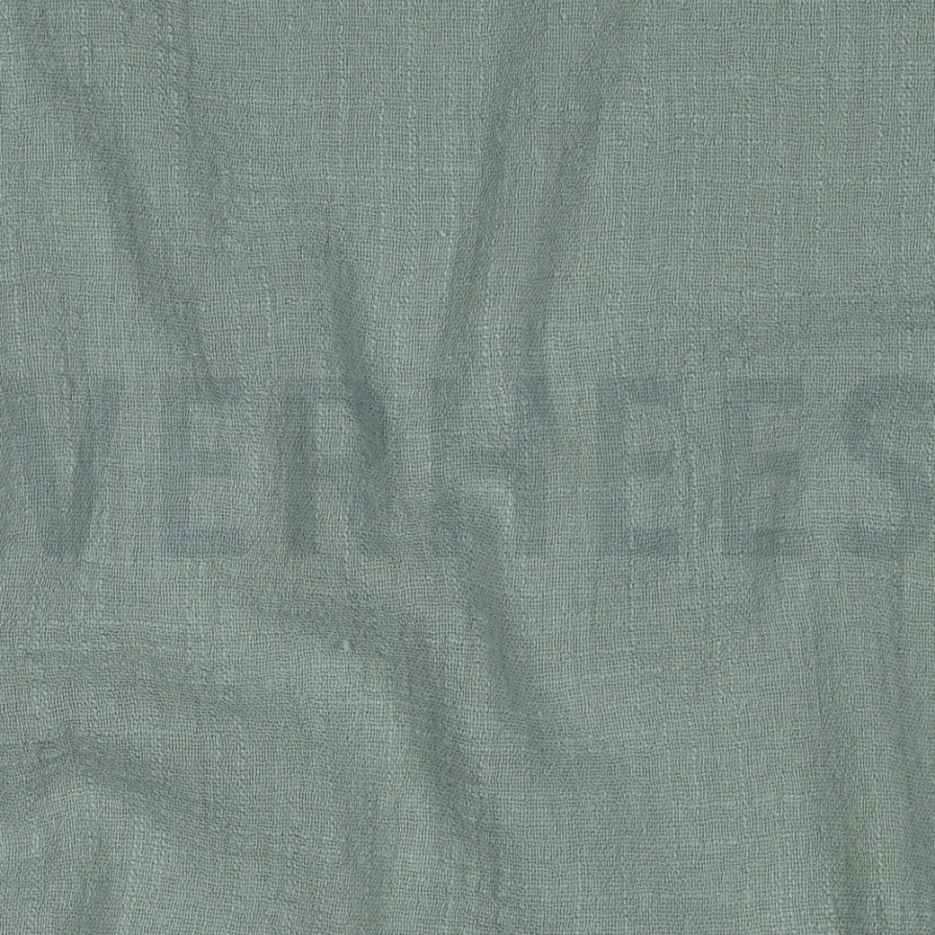 COTTON SLUB WASHED OLD GREEN #2