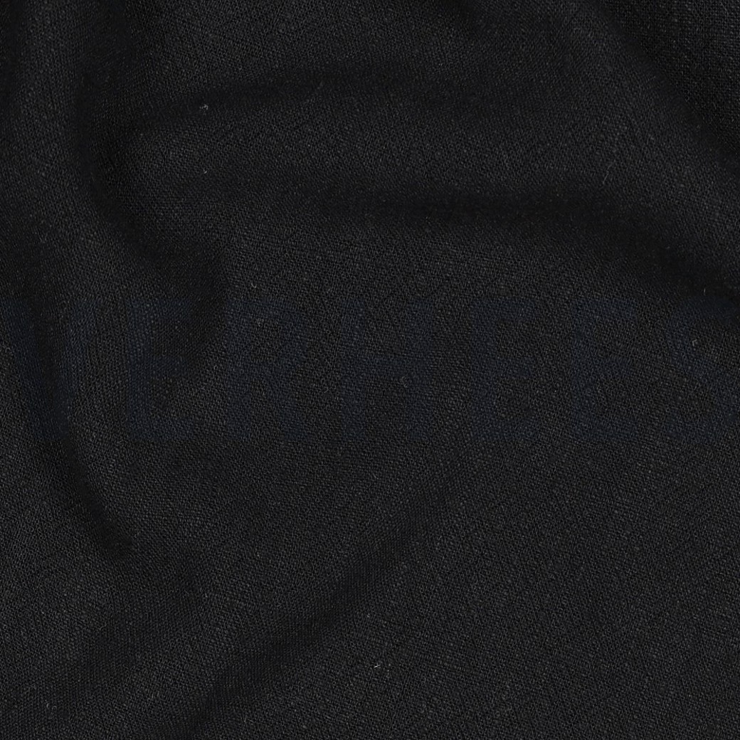 LINEN VISCOSE WASHED BLACK #2