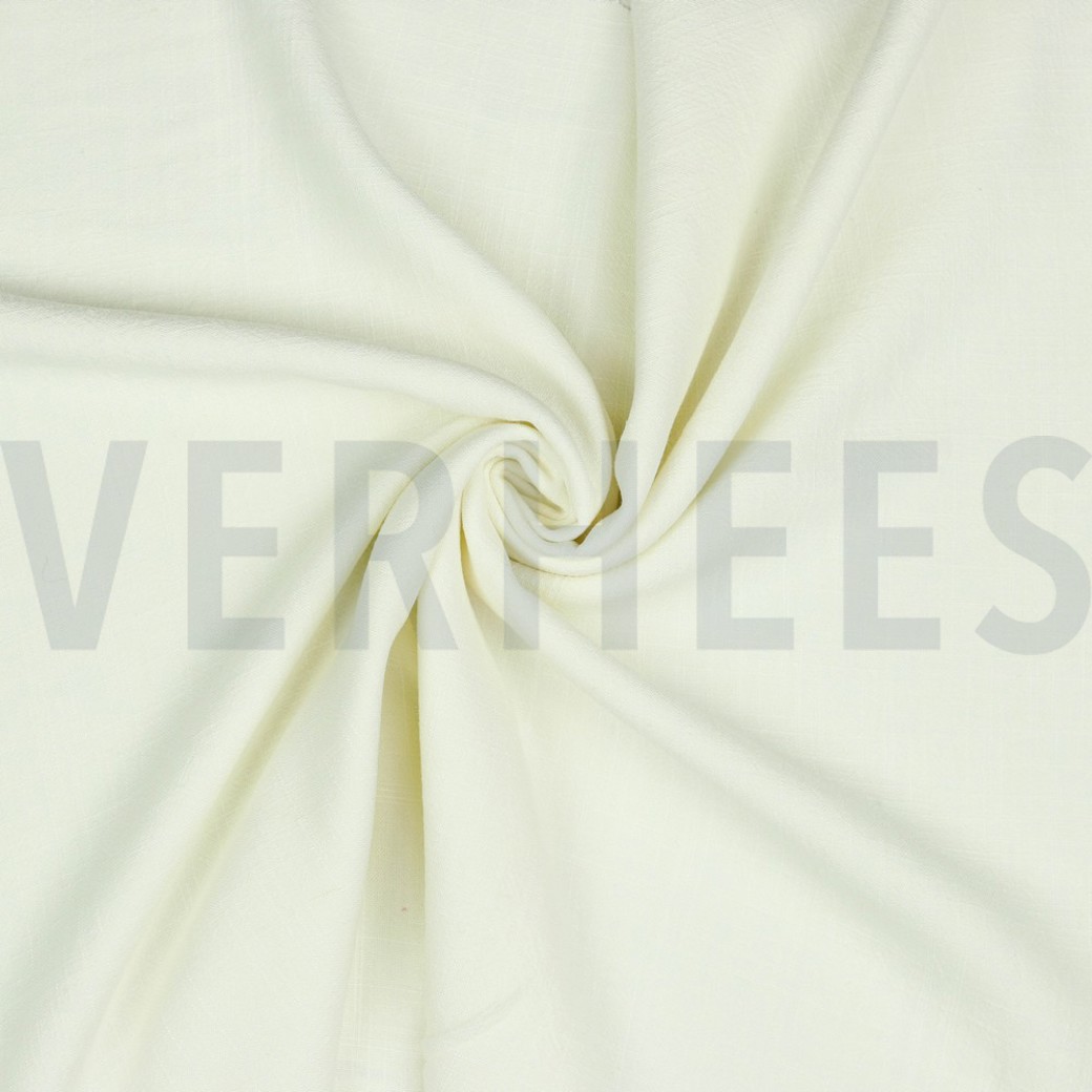 LINEN VISCOSE WASHED ECRU #2