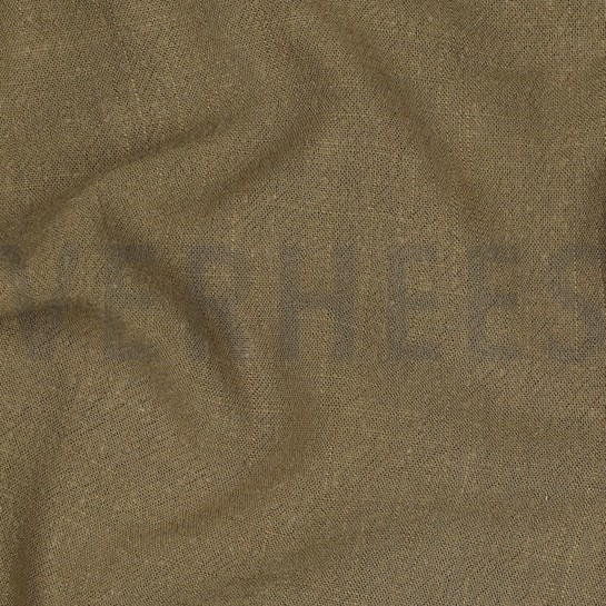 LINEN VISCOSE WASHED OLIVE #7