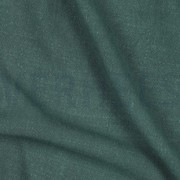 LINEN VISCOSE WASHED DARK GREEN (thumbnail) #2