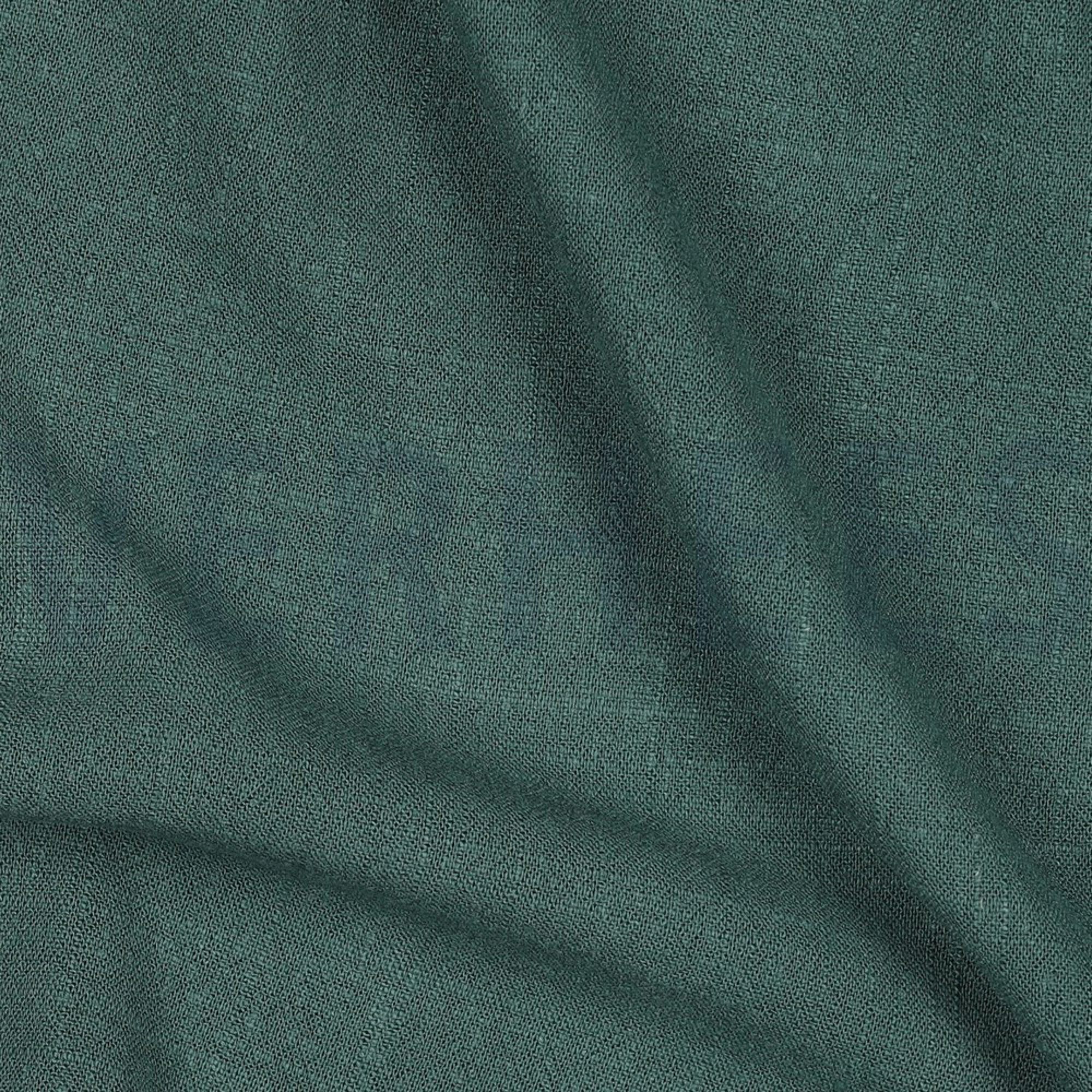 LINEN VISCOSE WASHED DARK GREEN (high resolution) #2