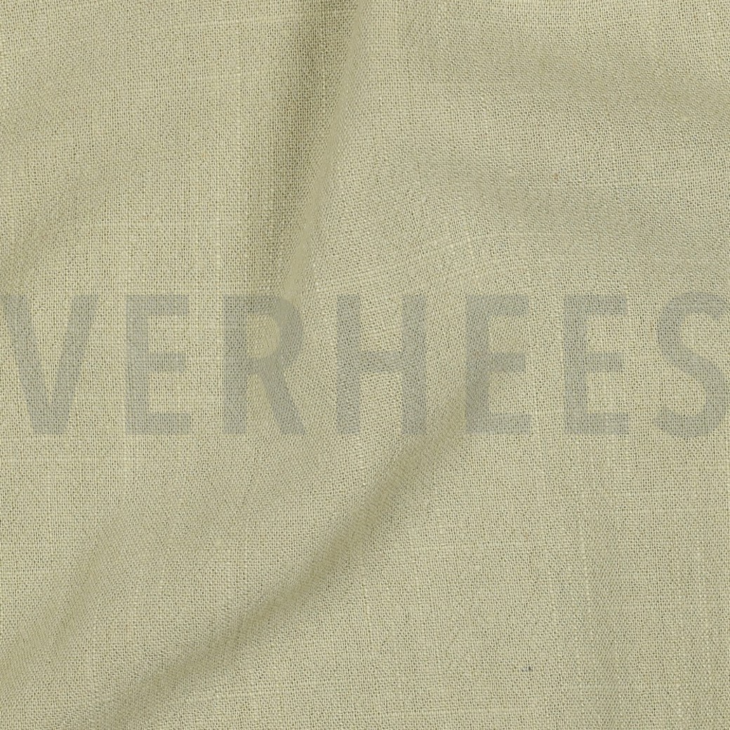 LINEN VISCOSE WASHED LIGHT LIME #2