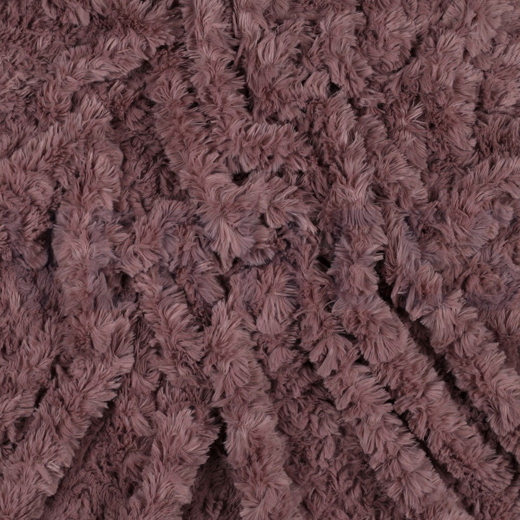 FAUX FUR MAUVE #2