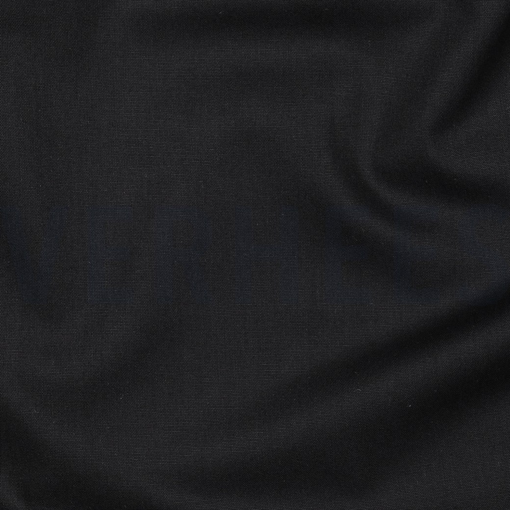 POPLIN GOTS BLACK #2