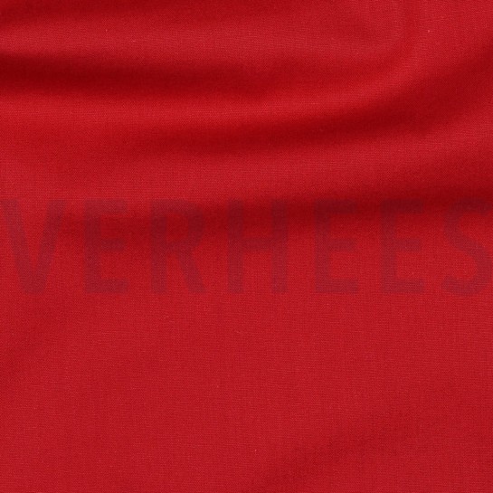 POPLIN GOTS DARK RED #7