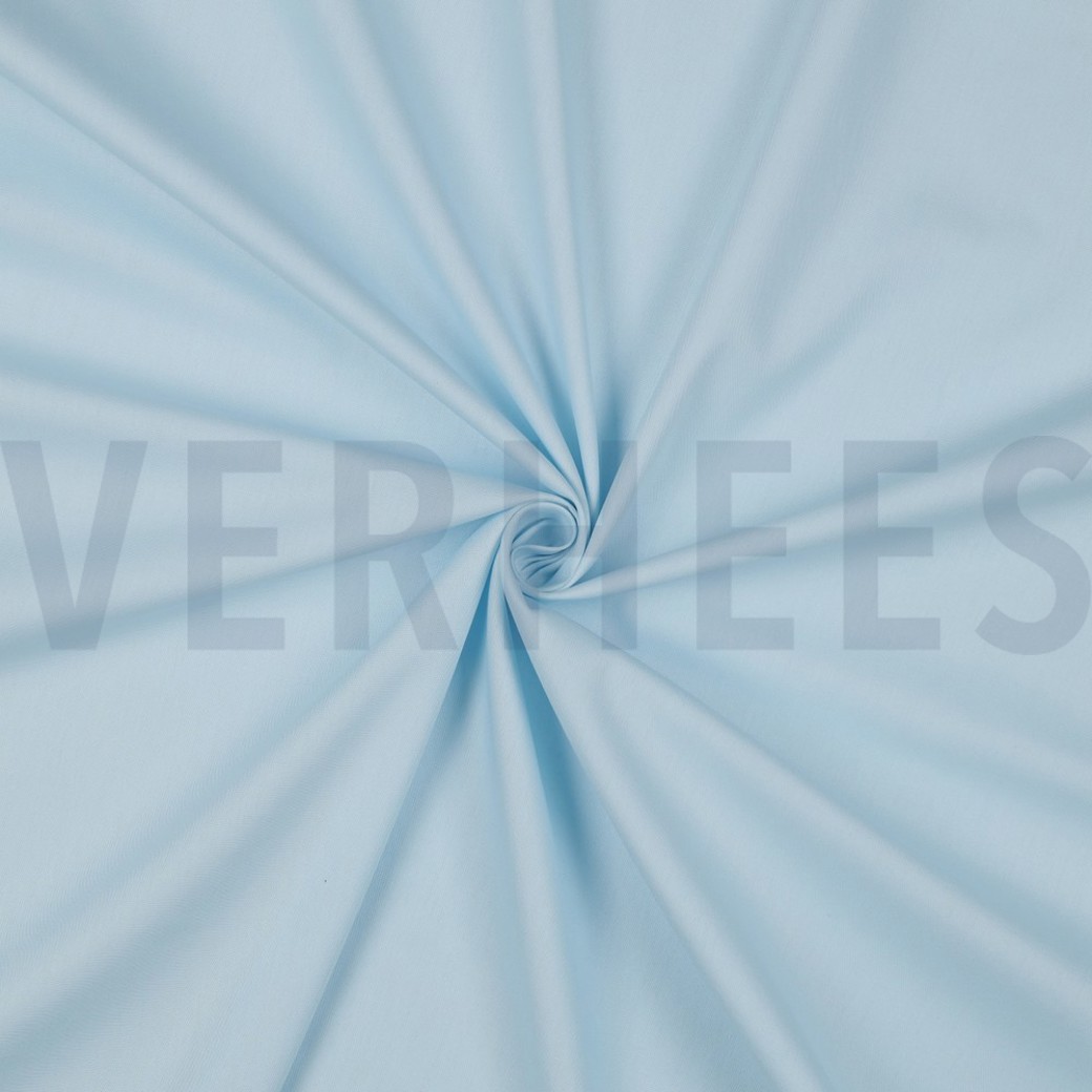 POPLIN GOTS LIGHT BLUE #2