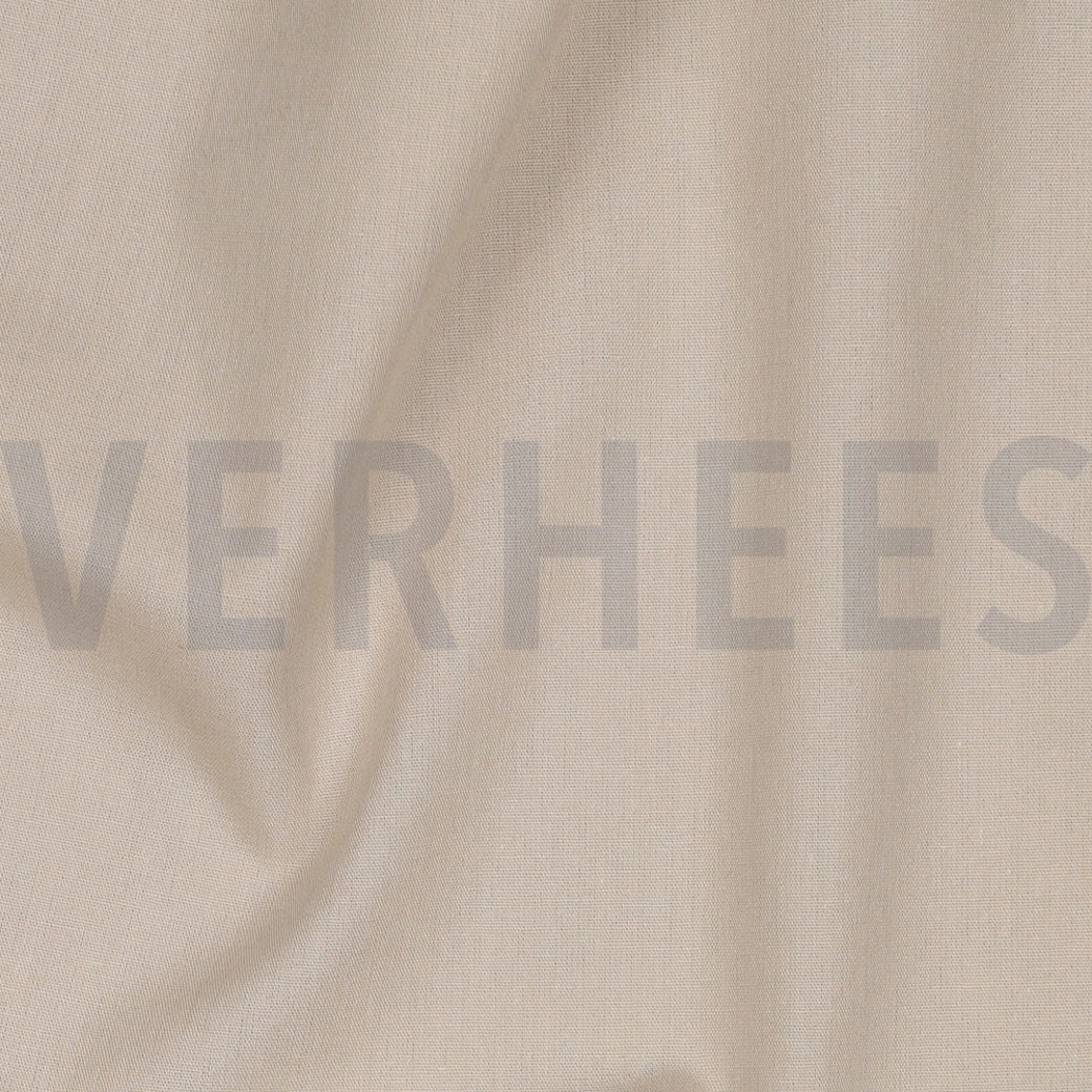 POPLIN GOTS BEIGE #2