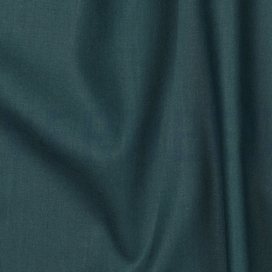 POPLIN GOTS DARK GREEN #2
